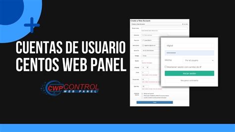 Crear Cuentas De Usuario En CentOS Web Panel YouTube