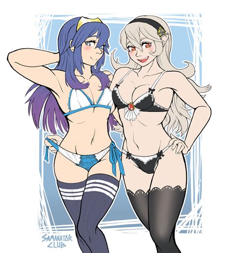 Lucina And Corrin By Samuelcookdesign Fire Emblem Know Your Meme
