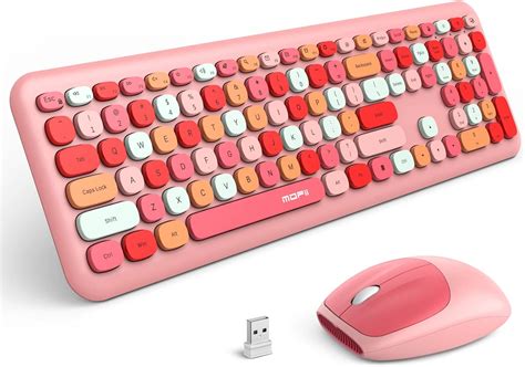 Mofii Wireless Keyboard And Mouse Ergonomic Full Size