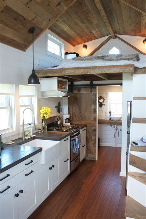 Chip And Joanna Gains Inspired Modern Farmhouse Tiny House On Wheels