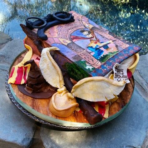 Vegan Harry Potter Cake From Gabbys Custom Cakes In Sacramento Check Us Out On Facebook
