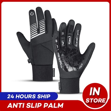 Kyncilor Winter Gloves Thermal Fleece Gloves Antislip Waterproof Touch