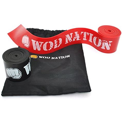 Muscle Floss Bands By Wod Nation Recovery Band For Tack And Flossing