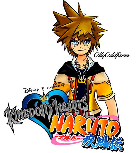 Naruto X Sora From Kingdom Hearts Fusion By Ollyoddfarm On Deviantart