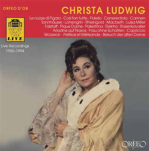 Christa Ludwig Classical Opera Orfeo