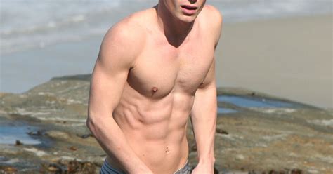 Hot Colton Haynes Reveals Six Pack Abs In Malibu Us Weekly
