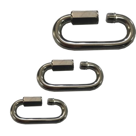 Chain Quick Link A4 Stainless Connect Chains Links Marine Grade 316