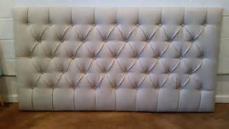 King Size Extra Tall Tufted Upholstered Headboard Custom Wall Mounted