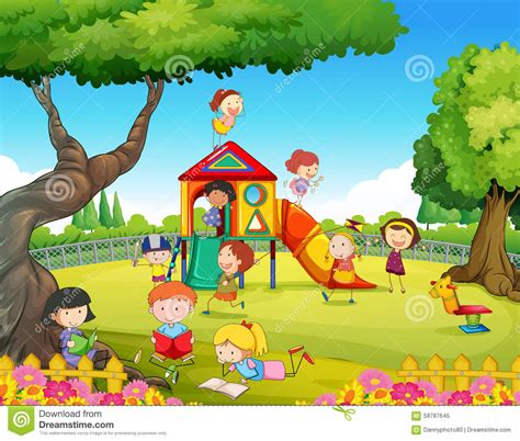 Kids Playing In Playground Clipart 10 Free Cliparts Download Images