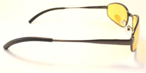 Aviator Tactical Shooting Glasses Yellow Lens Military Night Driving