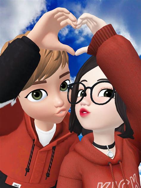 3d Cartoon Love Couple Wallpaper