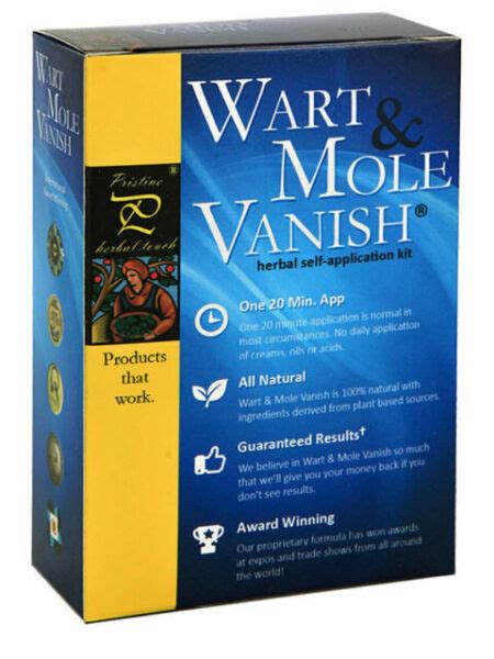 Pristine Herbal Wart And Mole Vanish Kit 05ml Online Kaufen Ebay