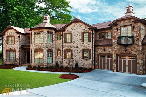 9000 Square Foot Newly Built Brick And Stone Lakefront Mansion In