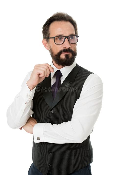 Businessman Thoughtful Face Make Decision Hard Business Decision