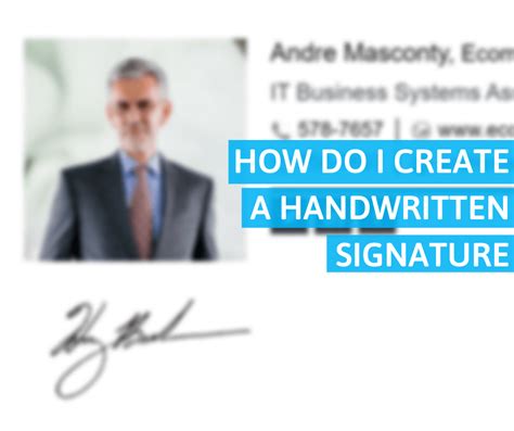 To create a signature in the email service of your choice, simply go to the settings of this mail service. How Do I Create a Handwritten Signature - NEWOLDSTAMP