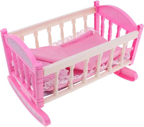 Sm Sunnimix Princess Baby Doll Crib Bed For 9 11inch Reborn Doll For