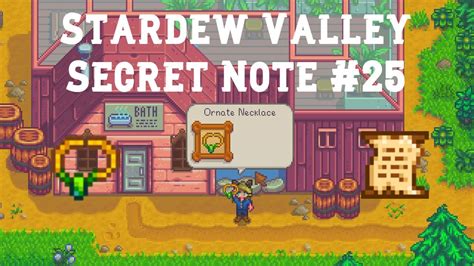 Stardew Valley Secret Note 25 Stardew Valley Secret Notes Guide Writflx