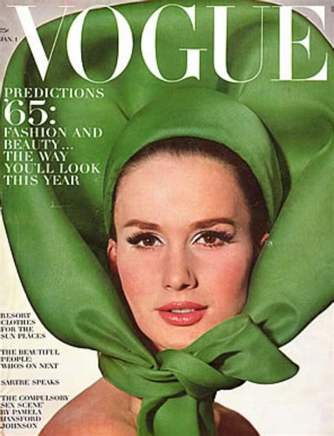 1965 January Vogue Magazine Vintage Vogue Vintage Vogue Covers