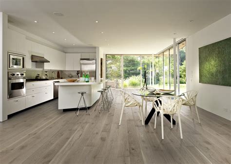 Choose from light or dark stained white oak wood floors that range from modern to traditional styles. Kahrs Nouveau Gray - Athena Flooring Company
