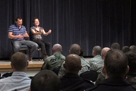Sex Signals Presentation Begins Sexual Assault Awareness Month Air Education And Training