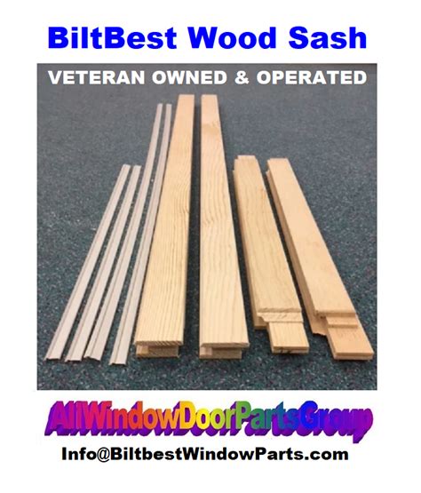 Wood Casement And Awning Window Sash Replacement Kits Any Sizes