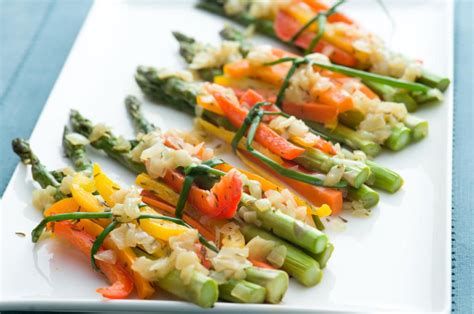 The most amazing thanksgiving vegetable side dishes. Spring Vegetable Bundles | Recipe (With images) | Spring vegetables recipes, Potato appetizers ...
