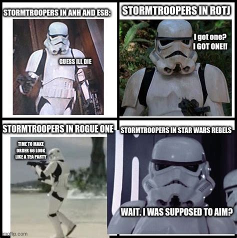 [meme] Stormtrooper S Aim In Star Wars Films Fandom