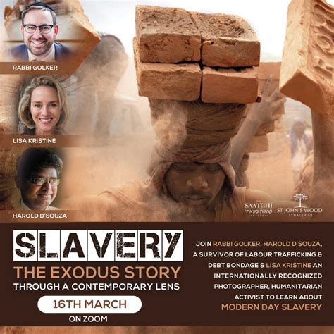 slavery the exodus story sjw