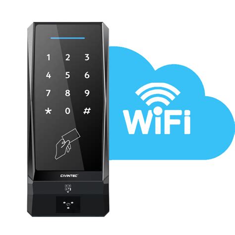 Waterproof Offline Rj Poe Mifare Nfc Touch Keypad Access Control