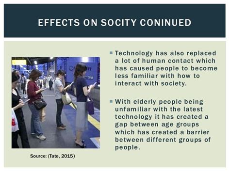 Technologys Impact On Society