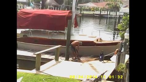How To Pressure Wash A Dock In 30 Seconds YouTube