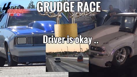 Wild Grudge Race Pretty Boy Blue Malibu Vs Garfield Truck Truck