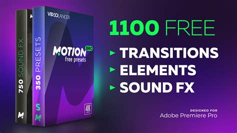 Free Presets Pack For Premiere Pro Motion Bro