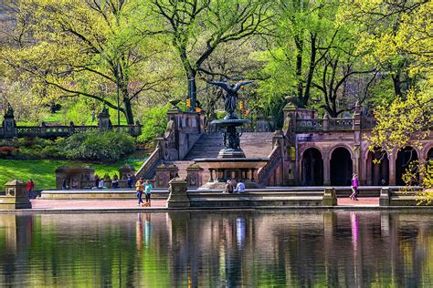 Bethesda Terrace Central Park Nyc Digital Art By Lumiere Pixels