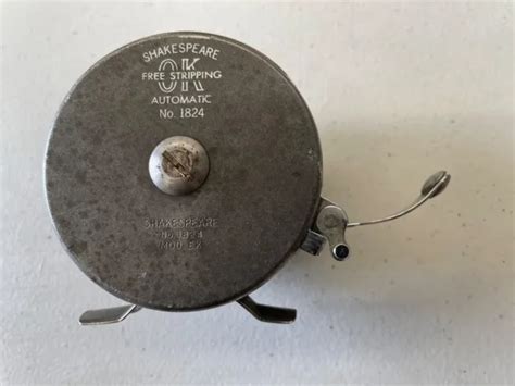 Vintage Shakespeare Free Stripping Automatic Fly Reel No 1824 2150