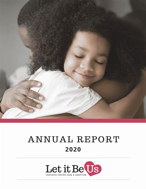 2020 Annual Report Let It Be Us