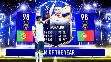 Time is ticking away until the start of the fifa 21 team of the year (toty) event. 98 TOTY RONALDO IN A PACK - FIFA 21! - YouTube