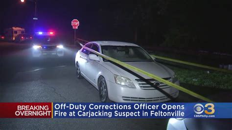 Off Duty Corrections Officer Opens Fire At Carjacking Suspect In
