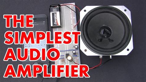 How To Make A Simple 1 Watt Audio Amplifier Lm386 Based