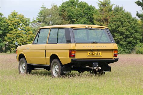 1974 Range Rover Classic Suffix C Michael Banfield Owned