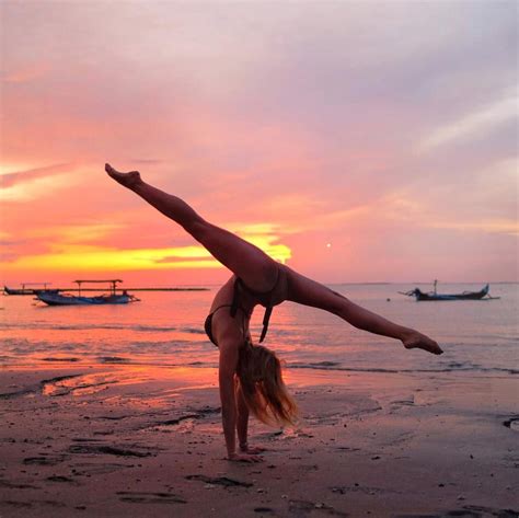 Yoga Travel Contortion Lubbock Powerful Quotes Beautiful Sunset