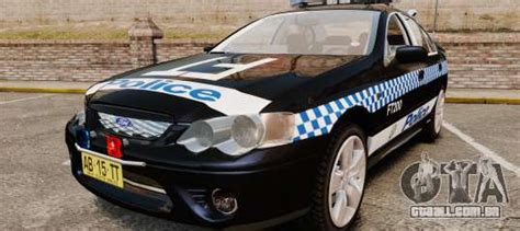 Ford BF Falcon XR6 Turbo Police ELS Para GTA 4