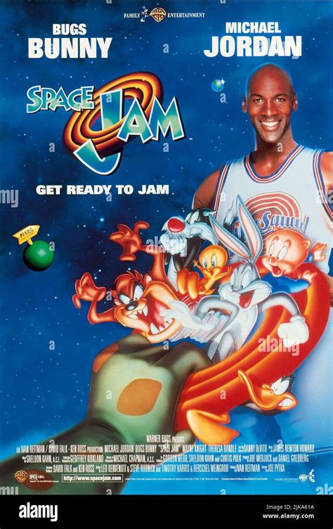 Bugs Bunny And Michael Jordan Poster Film Space Jam Usa 1996 Director Joe Pytka 10 November