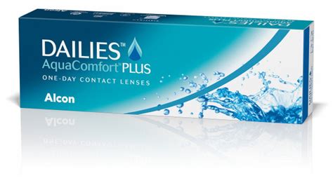 Denní kontaktní čočky Dailies AquaComfort Plus 30 ks v balení