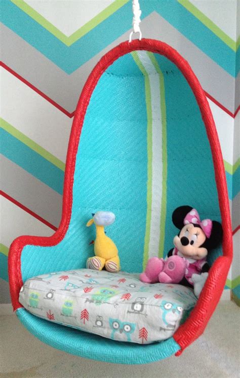 Hanging wicker chair in bedroom in 2019 from chair for girls bedroom , image source: Funny and Unique Baby Girls Chairs for Bedroom | atzine.com