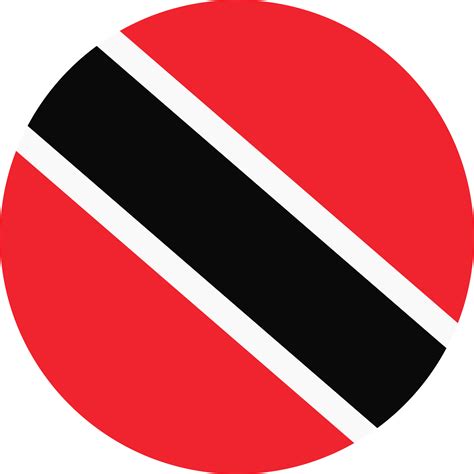 Bandera Circular De Trinidad Y Tobago PNG