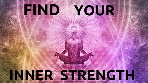 Guided Meditation For Inner Strength Youtube