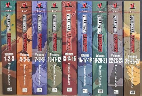 buy fullmetal alchemist english manga 3 in 1 omnibus complete set brand new online at lowest