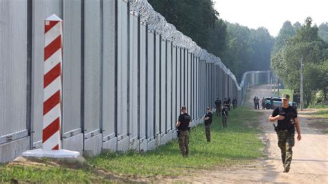 Double Standards Poland Criticised As Steel Wall Along Border With