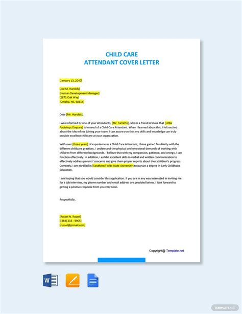 Letter Of Remendation For Child Care Employee Tutorial Pics
